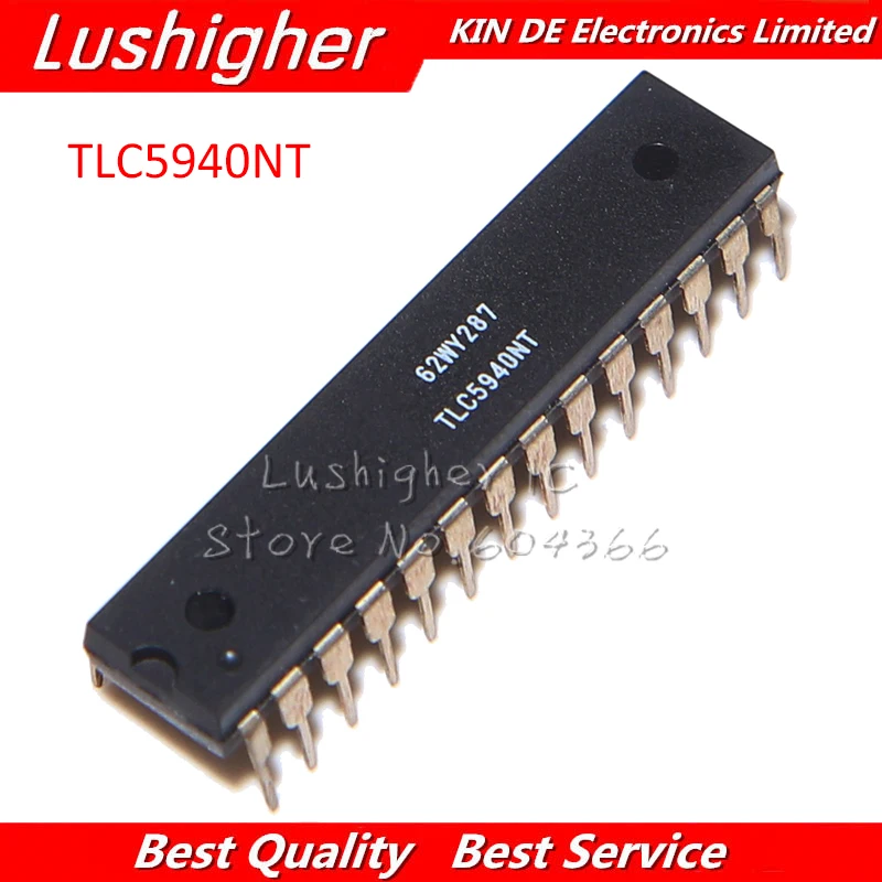 

10PCS TLC5940NT TLC5940 DIP28 100% NEW