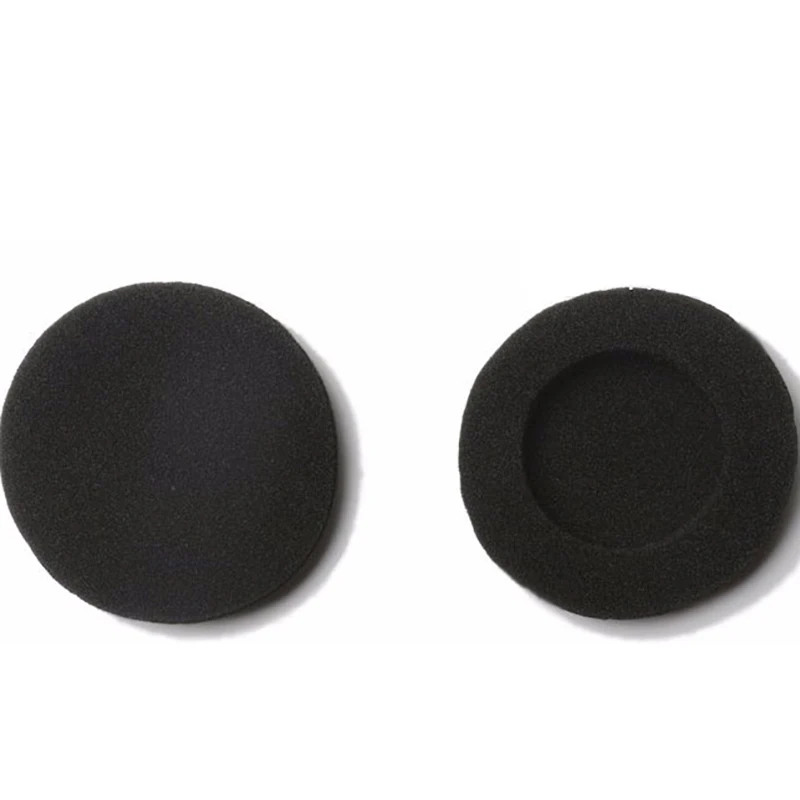 Coppia cuscinetti auricolari in spugna morbida in spugna morbida di dimensioni 35mm 40mm 45mm 50mm 55mm 60mm 65mm auricolari