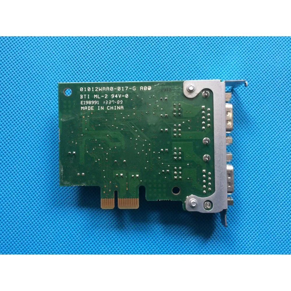 NEW Low Profile Dual Serial Port Add-In Card - WYVFX / 0WYVFX / CN-0WYVFX / 01012WAA0-017-G for Dell OptiPlex XE Series