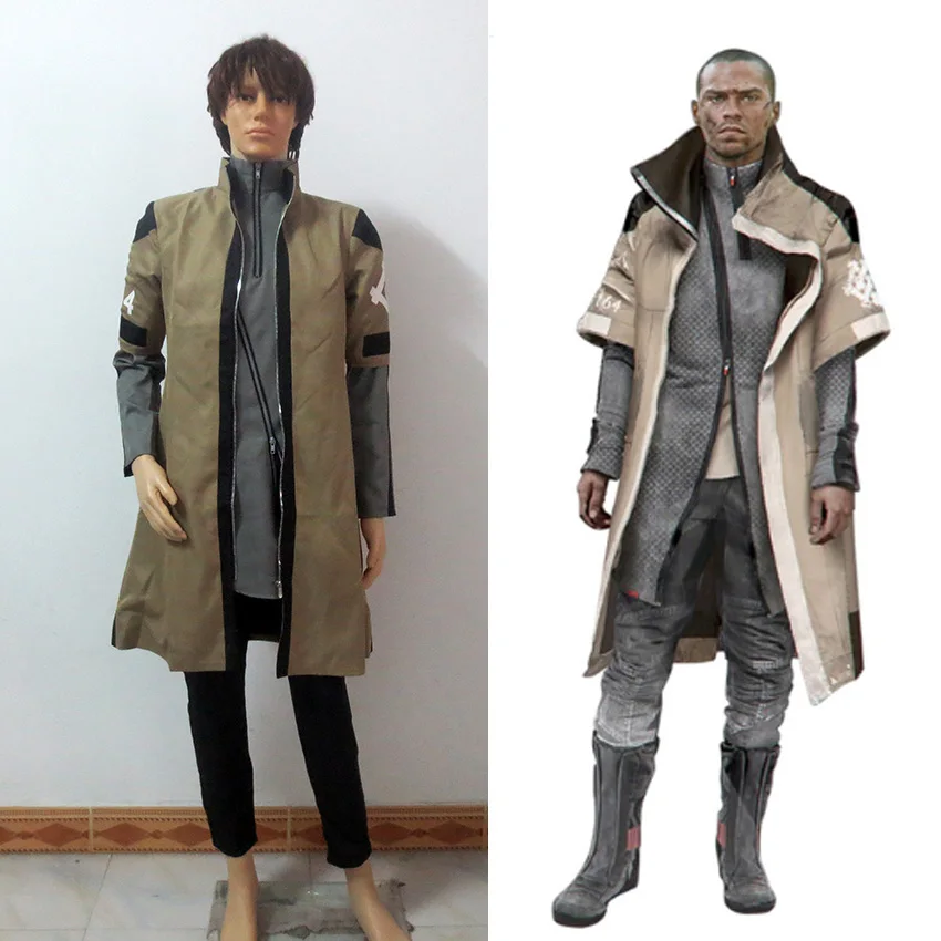 Detroit: Become Human RK200 Markus Cosplay Costume Party Christmas Halloween Custom Made Any Size