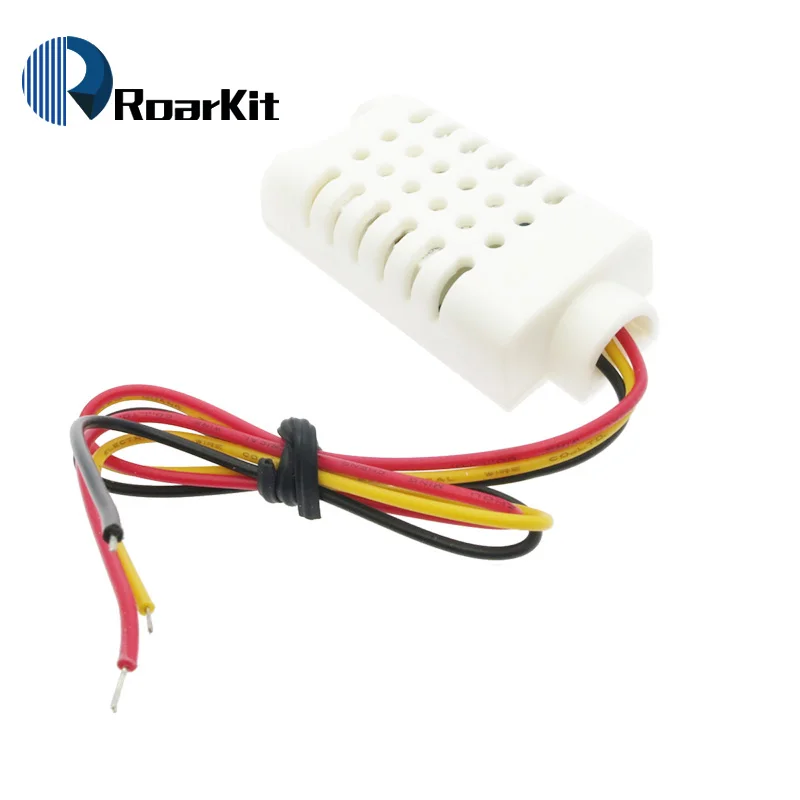 Sensor Digital de temperatura y humedad con cable DHT22/AM2302, AM2302B, 1 unidad