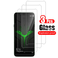 3Pcs For Xiaomi Black Shark 1 2 Tempered Glass Screen Protector Guard For Xiaomi Blackshark 2 Pro Protective Glass Film 10H