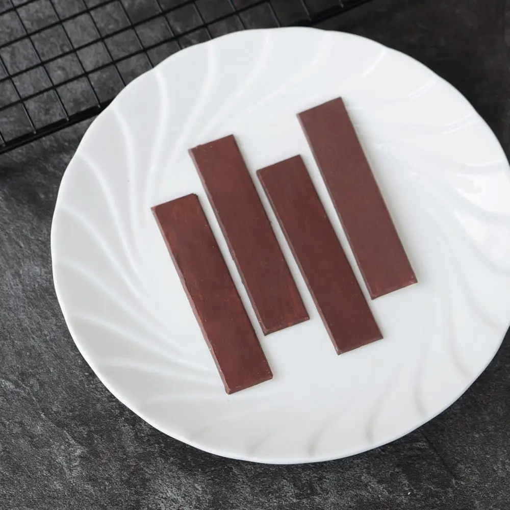 Strip Shape Silicone Mold Cake Decorating Tools Strips Bar Shape Chocolate Transfer Sheet Mould Baking Stencil Chablon