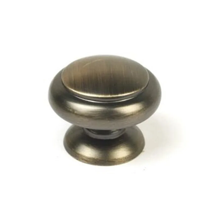 Rustico Vintage furniture knob bronze drawer cabinet knob brushed antique brass dresser door pull handle ABH