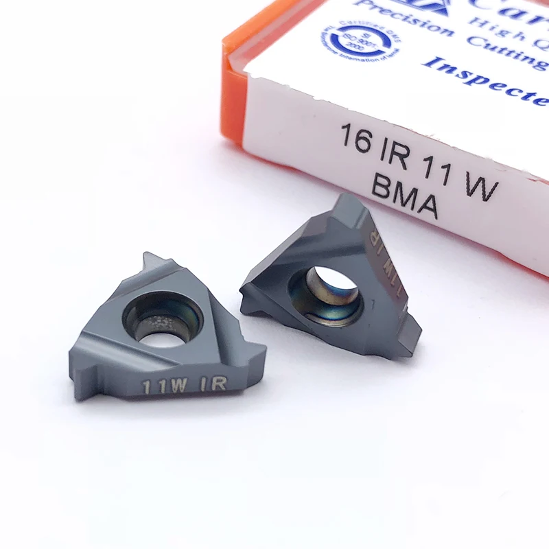 10pcs 16ER 16IR 8W 9W 10W 11W 14W 20 W BMA Carmex Carbide Inserts Lathe Turning CNC Thread Blade Tool Free Shipping