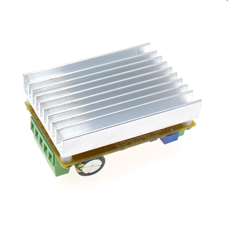 Controlador de motor sin escobillas BLDC 6,5-50V 380W, motor sin escobillas trifásico DC, placa de controlador ESC PLC