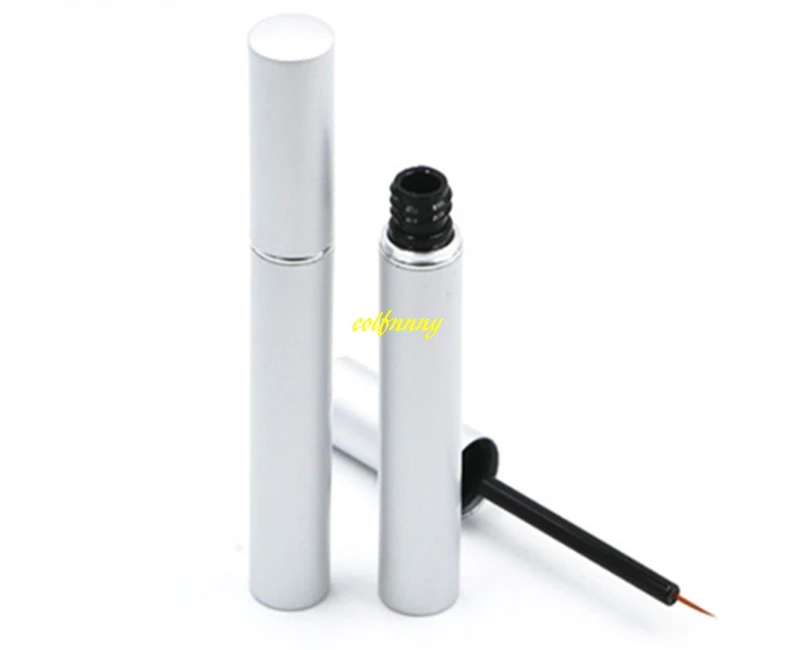 1500pcs/lot 5ML Aluminum eyelash growth liquid tube Empty Plastic Eye Tube Bottles liquid Eyeliner Bottles