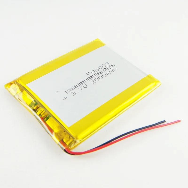 البني 505060 3.7 فولت بطارية قابلة للشحن ليثيوم بوليمر 530 mp5 VX580LE العالمي خلية