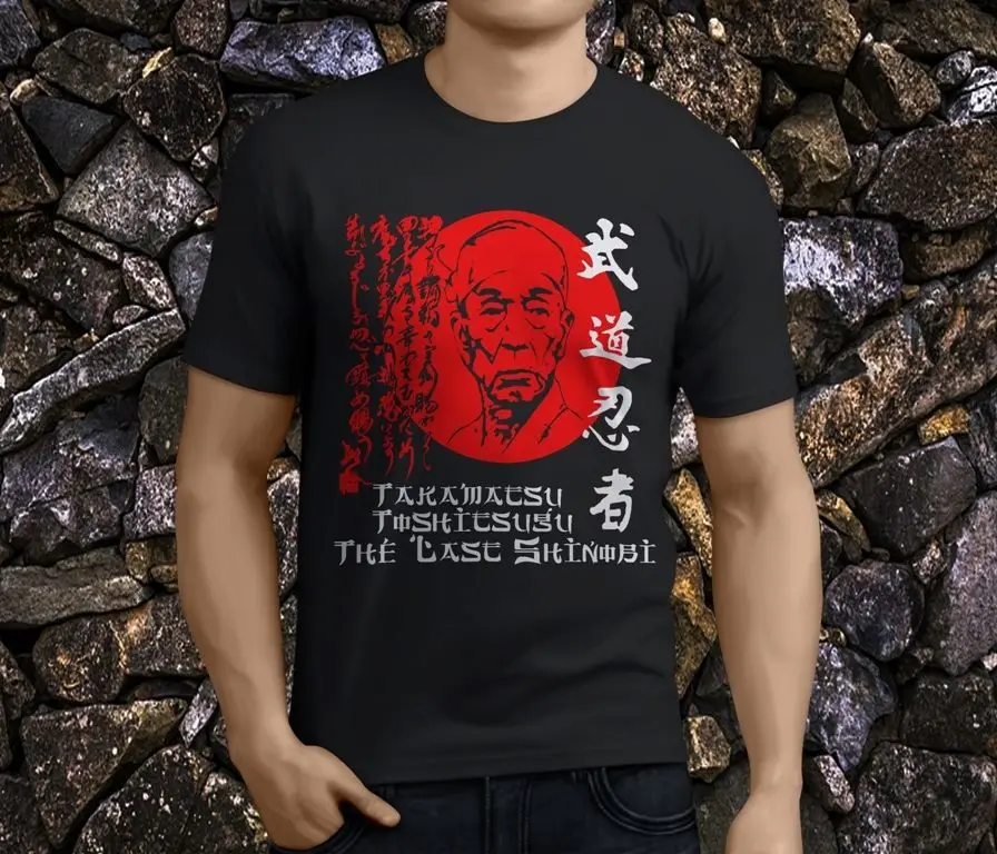 2019 Hot Sale 100% cotton Takamatsu Toshitsugu Last Shinobi Ninjutsu Ninja Men's Black T-Shirts Size S-3XL Tee shirt