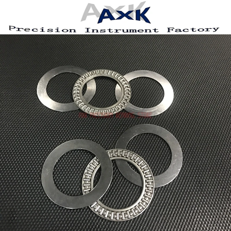 2023 Limited 4pcs Plane Thrust Needle Roller Bearing Axk1730+2as Axk2035+2as Axk2542+2as Axk3047+2as Axk3552+2as Axk4060+2as