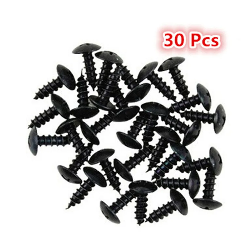 30PCS universal scooter Nuts Bolts colorful decal style motorbike screws fixed parts Frame motorcycle tip screw moto accessories