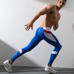 Calzamaglia da corsa da uomo Leggings pantaloni sportivi elasticizzati da Jogging Fitness Gym Training Workout Sport Track pantaloni da Yoga pantaloni per uomo