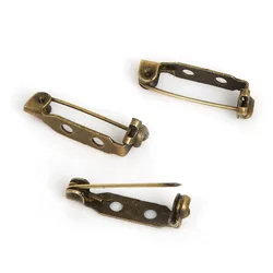 New Arrival 30pcs/lot 21X5mm 27X5mm Iron Safety Brooch Pin Jewelry Findings for DIY Necklaces Earrings Bracelet Brooch Making