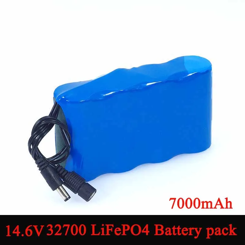 

14.6V 10v 32700 LiFePO4 Battery pack 7000mAh High power discharge 25A maximum 35A for Electric drill Sweeper batteries