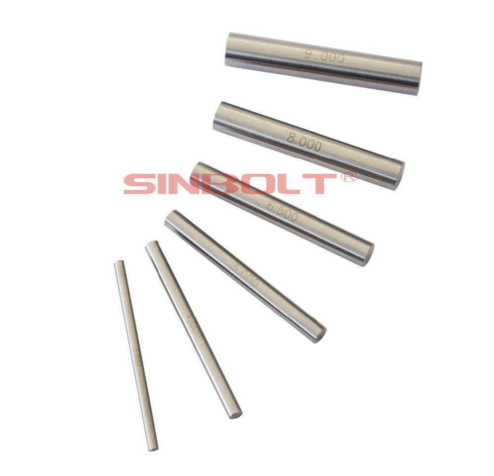 Imagem -02 - Pin Gauge Set0.100 Mm10.000 Mm91 Pcs 100 Pcs Entrega Rápida