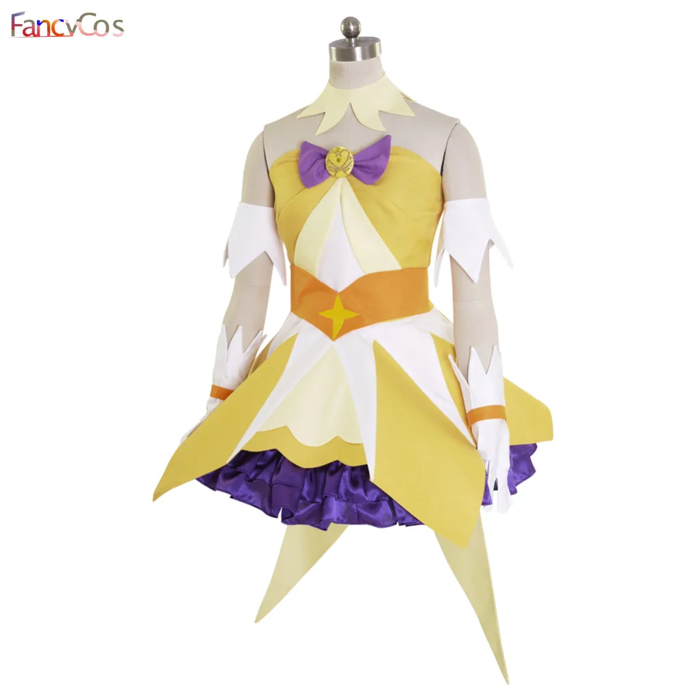 Halloween Women's Go! Princess PreCure  Cure Twinkle Party Dress  Cosplay Costume High Quality Custom Made