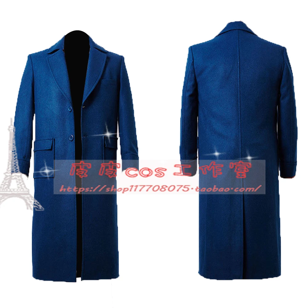 

2017 Fantastic Beasts and Where to Find Them Eddie Newt Scamander Outfit Top Anime Halloween Party Cosplay Costumes Men Custom M