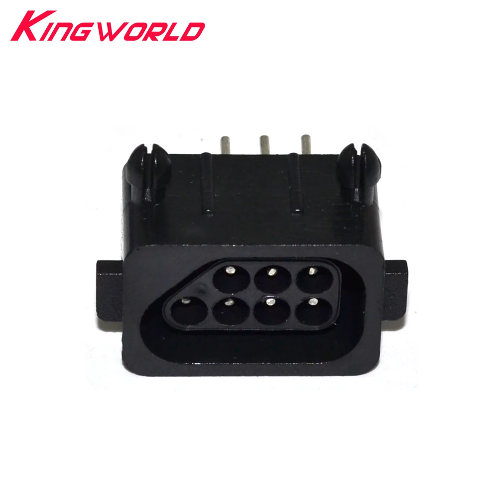 Di qualità del Hight Parti di Ricambio 180 Gradi 7 Spille Presa Connettore femmina per la console Nitendo per NES