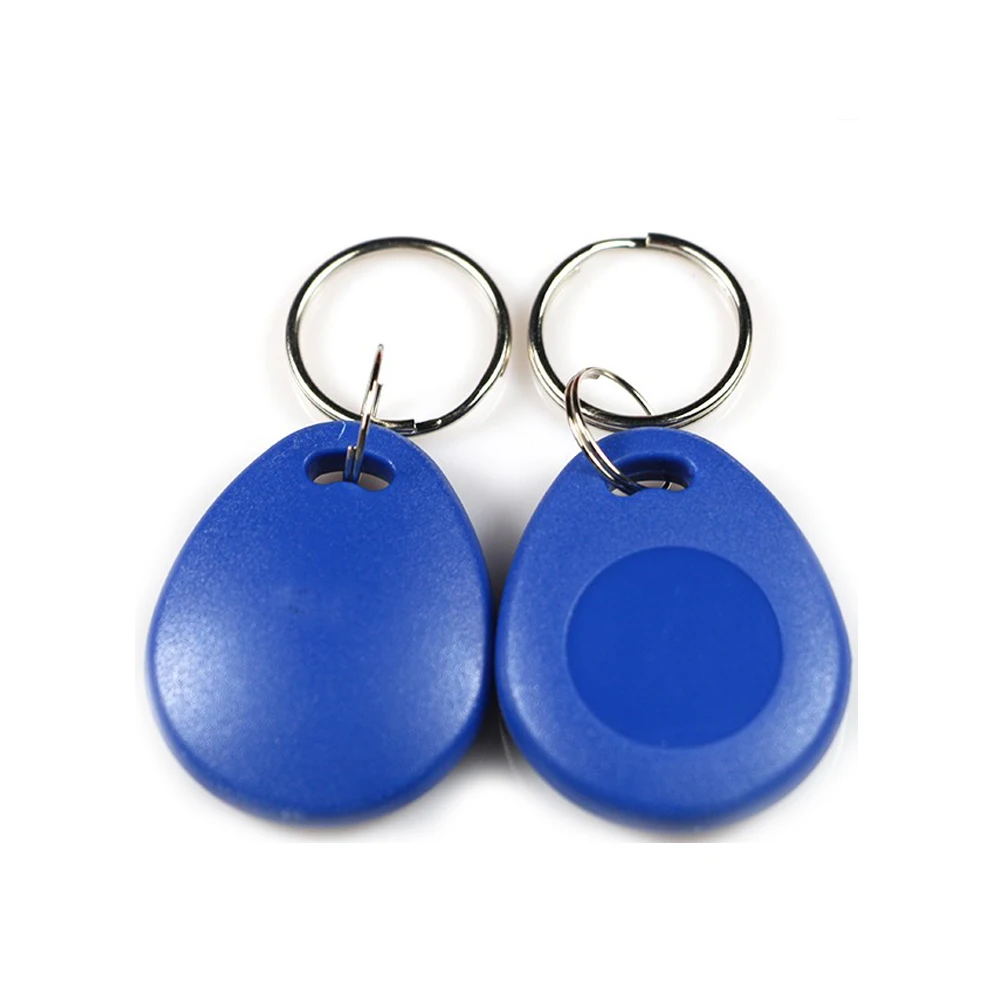 10pcs/Lot 125Khz Proximity RFID EM4305 T5577 Smart Card Read and Rewriteable Token Tag Keyfobs Keychains Access Control