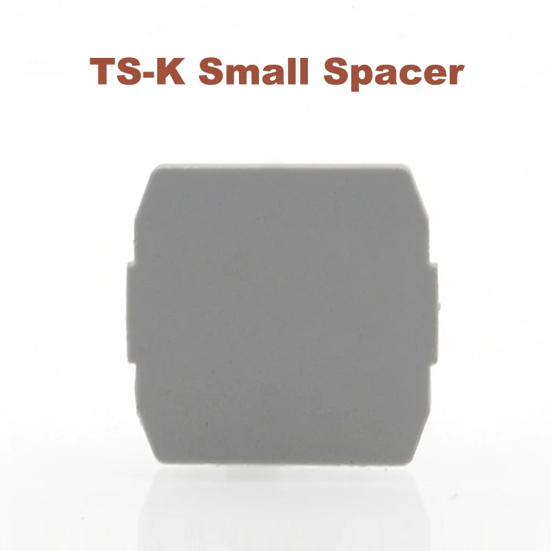 Universal UK Terminals Small Spacer TS-K Din Rail Terminal Block UK3N 5N 6N 10N 16N Accessories Separating Plate 20/50/100Pcs