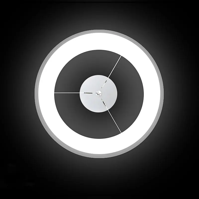 45cm round led lamp restaurant living room hotel hall office dining room Chandelier hanging light pendant lamp household suspend