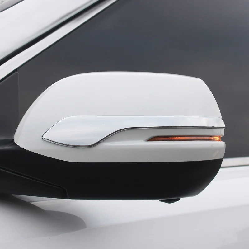 For Honda CRV CR-V 2012 2013 2014 2015 2016 2017 2018 ABS chrome Car back Rearview Side Mirror Strip cover trim accessories 2pcs