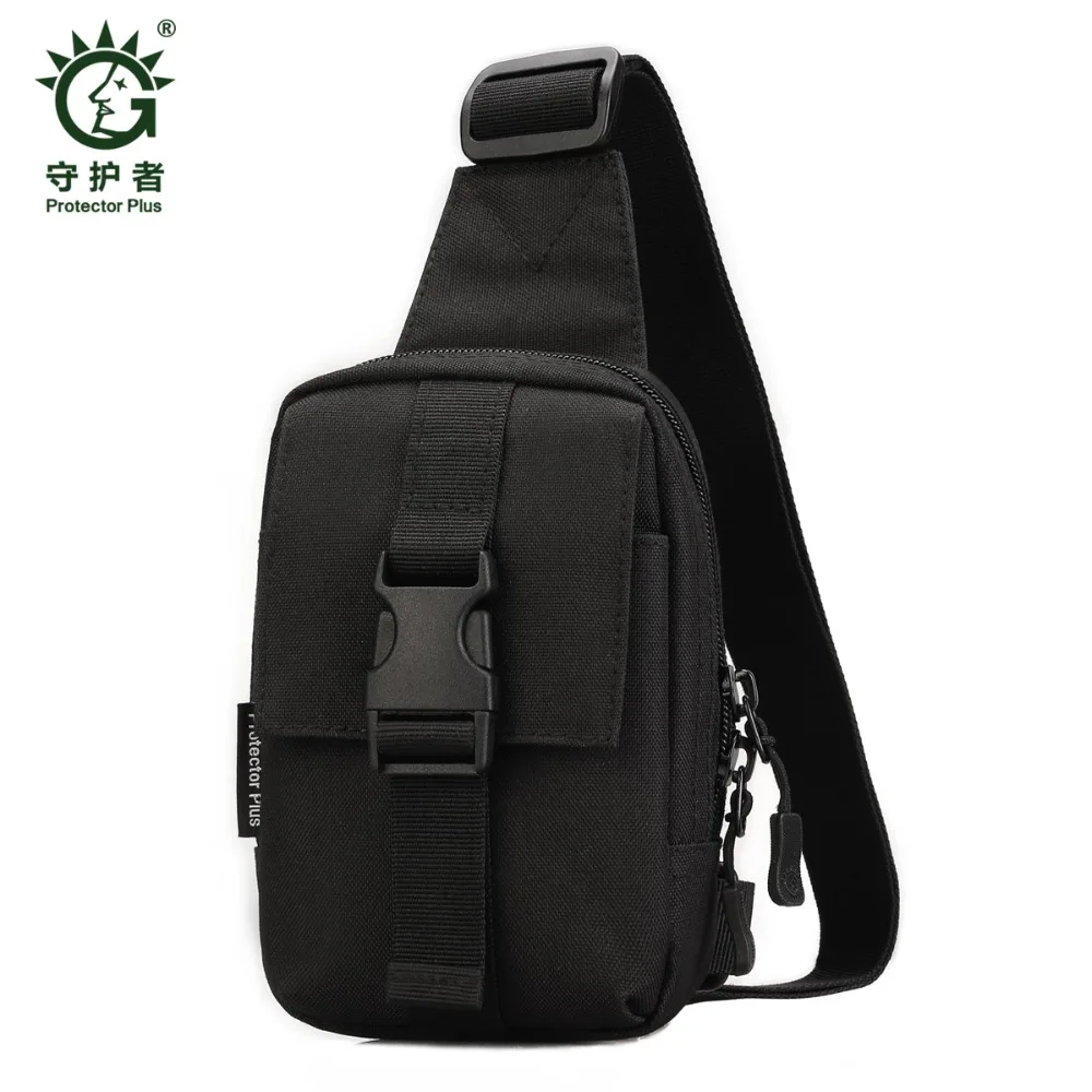 

Nylon Men Chest Bags Military Assualt Single Shoulder Bag Casual Travel Riding Rucksack Mini Male Sling Daypack Phone Backpack