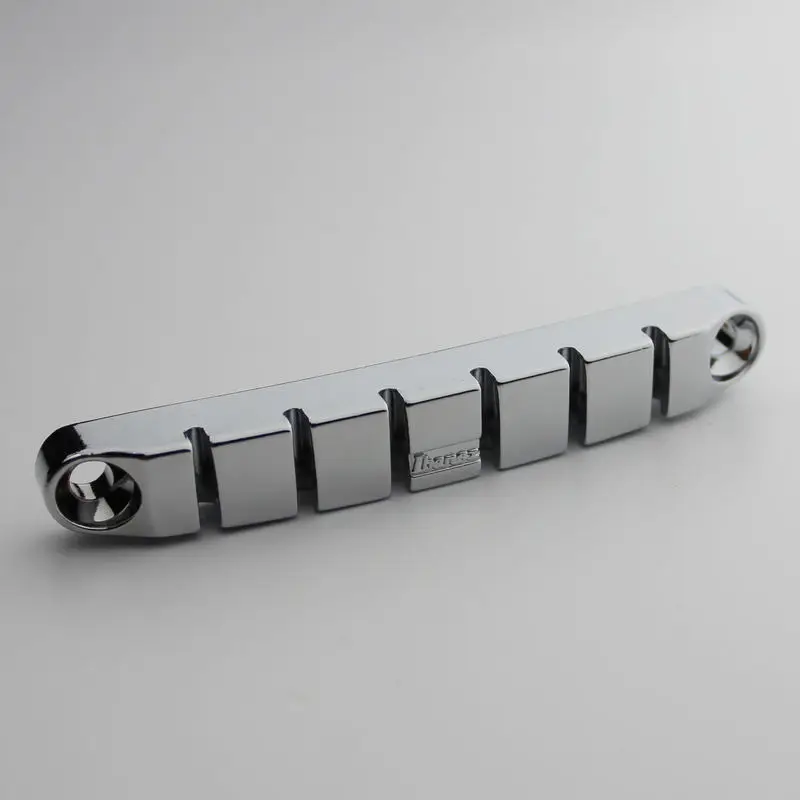 New 6 String IBAZ Guitar Bridge Chrome