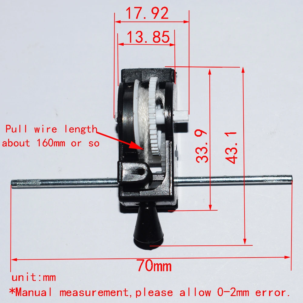 2/100 Viên 2X68 Kéo Lại Hộp Dron Rc Xe Máy Bay Robot Đồ Chơi Trẻ Em Cho Bé Trai Diy phụ Kiện Cho Bé Montessori Juguetes Nero L68