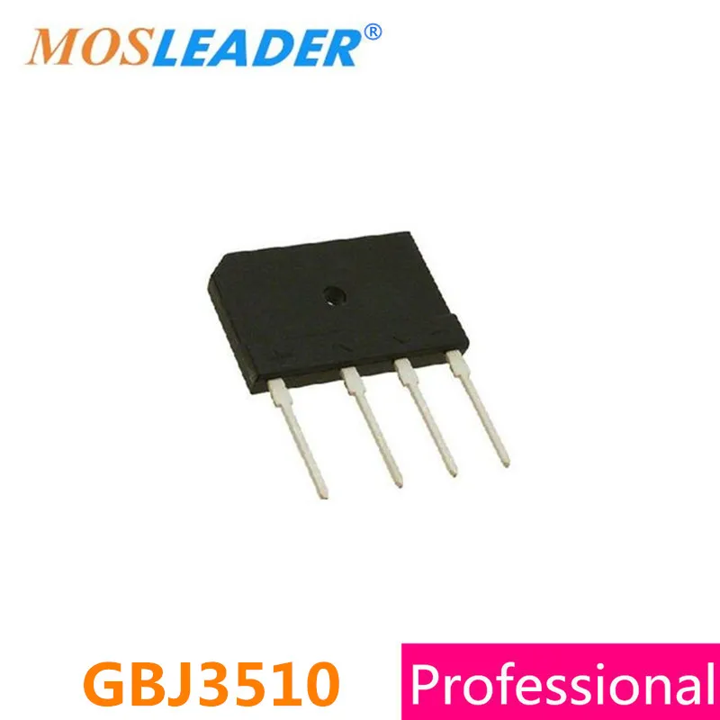 Mosleader DIP4 GBJ3510 GBJ 100PCS 3510 35A 1KV 1000V  High quality