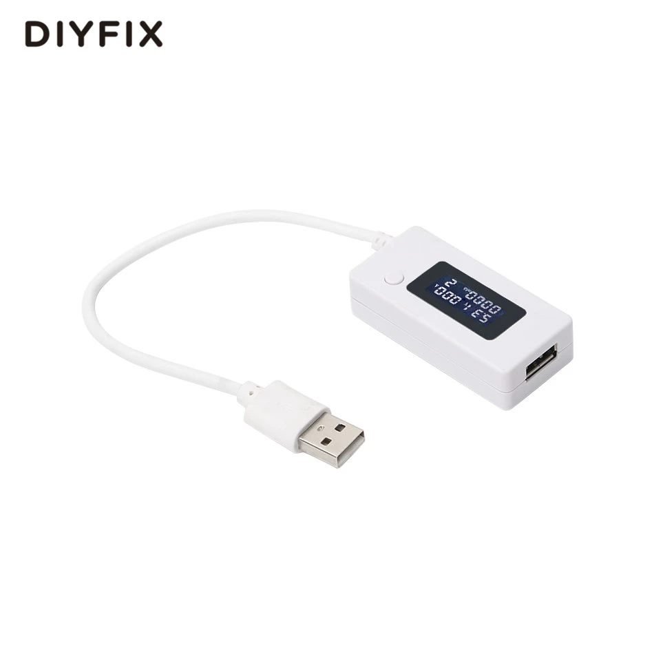 Mini Phone USB Tester Doctor LCD Screen Capacity Voltage Current Meter Mobile Phone Charger Power Bank Detector