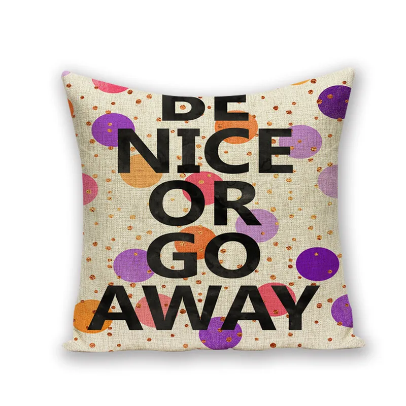 Cartoon cushion cover geometric colorful cushions home decor Custom pillow cover outdoor cushions Dropshipping throw pillows