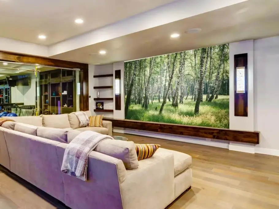 TV Backdrop Bedroom Photo Wall Paper 3D The sun shines in the woods Custom 3d Mural Wallpaper