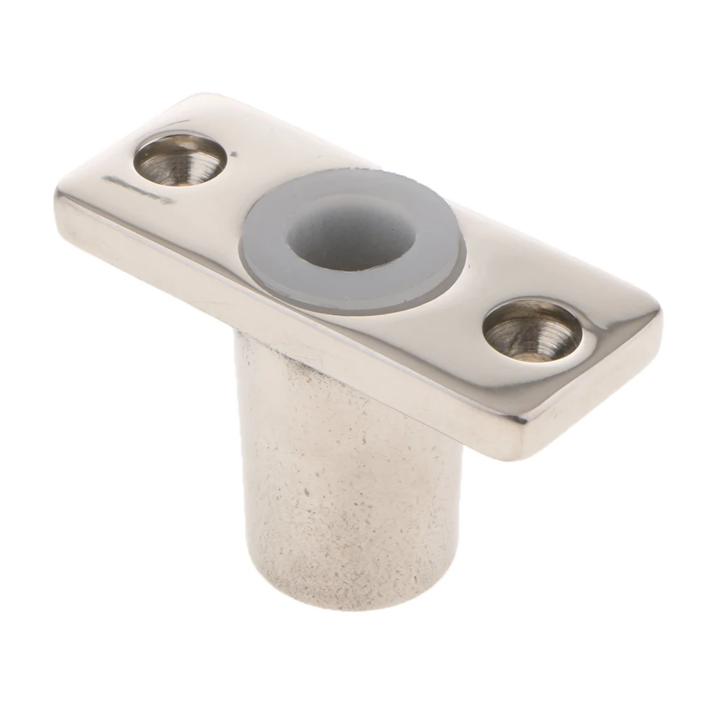 Oar Lock Socket Oarlock Rowlock Fix Top Mount for Marine/Boat/Yacht Marine Grade 316 Stainless Steel Polished