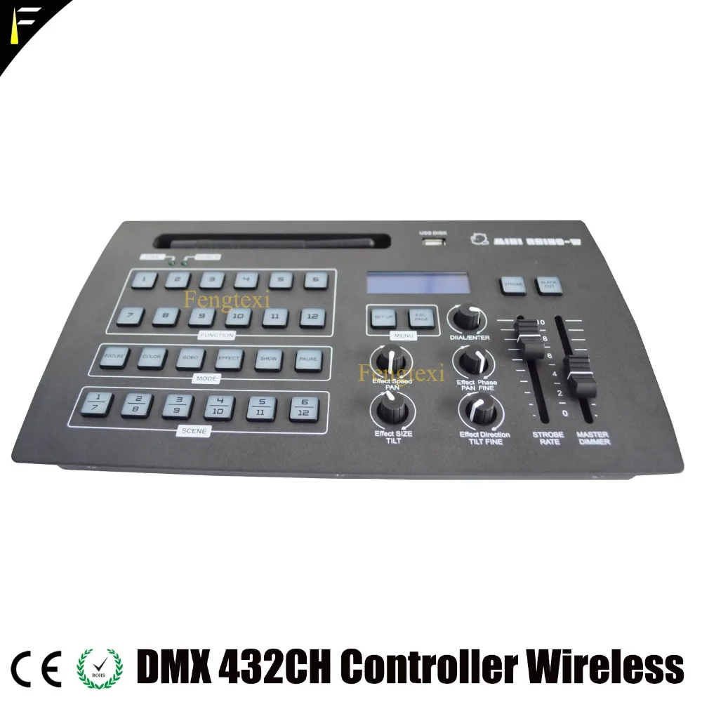 432 Channels DMX512 Light Show Build Controller 432CHS Dj Disco Stage Light Command Light Dimmer Console