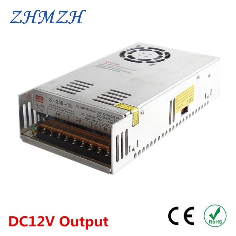 

Sufficient Power High Quality 110V 220V Input Constant Voltage Power Supply DC12V Output LED Driver DC Lighting Transformer CE