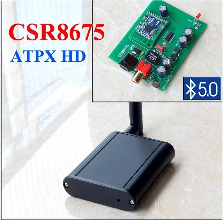 

BT60 CSR8675 Bluetooth к коаксиальному оптическому цифровому аудио Bluetooth аудио приемник Интерфейс aptx HD Bluetooth 5,0