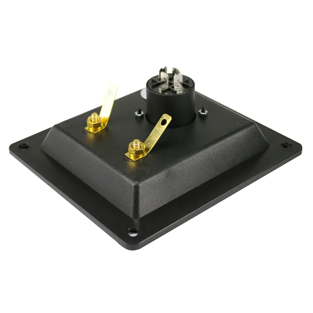GHXAMP 2PCS Professional Stage Speaker Junction Box New ABS Plastic Wiring SPEAKON Connectors Copper terminal box accessories