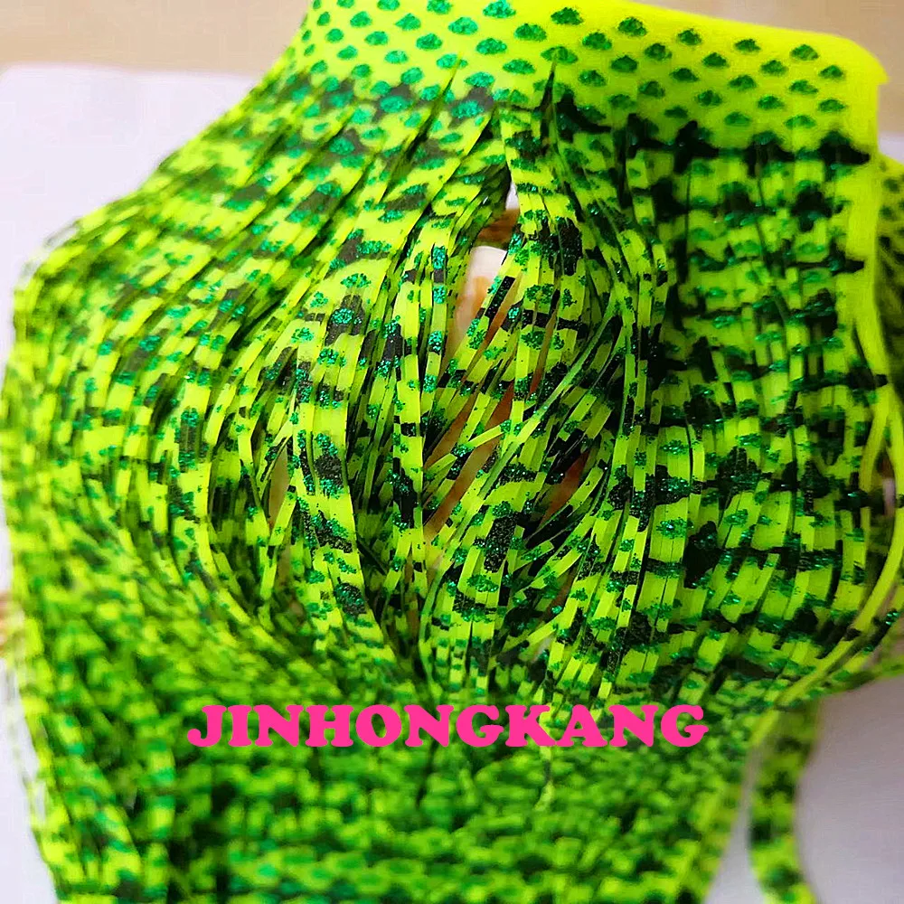 

Fishing Lure Silicone Skirt Layers,Silicone Skirt Material for Tackle Craft, DIY Spinner, Rubber Jigs, Buzzbait--224