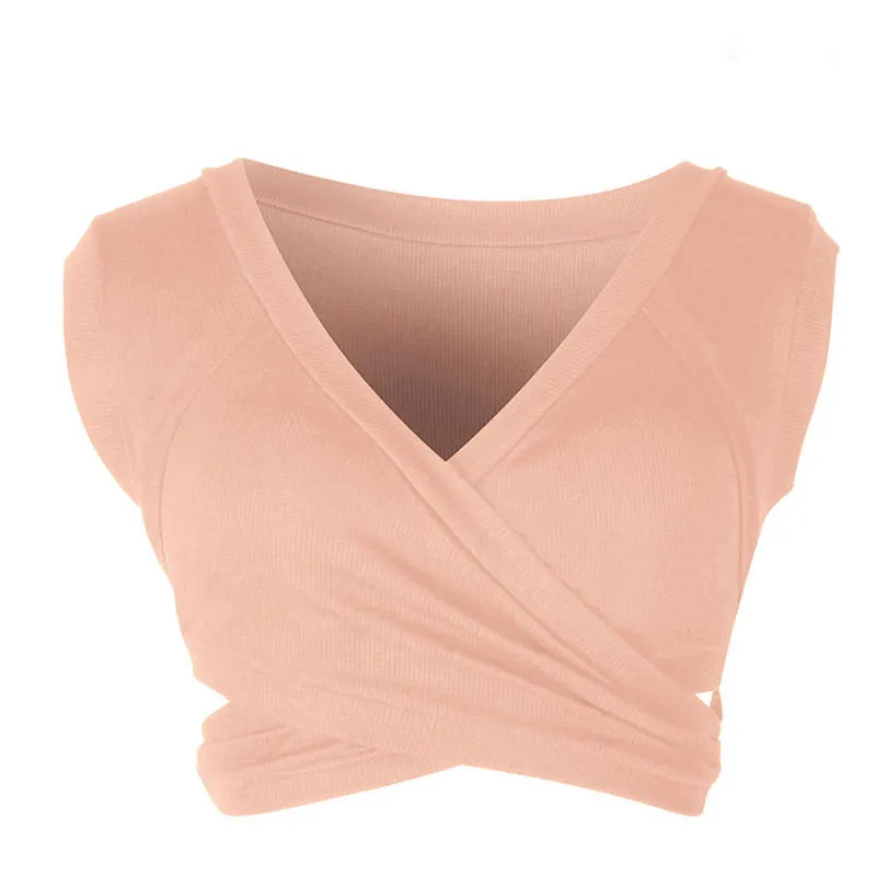 2019 kobiet Camisole płaszcza stałe koszulki bez rękawów Top dla dziewczyny moda Slim V-neck Knitting zbiorniki krótkie bluzki dziewczyny sweter