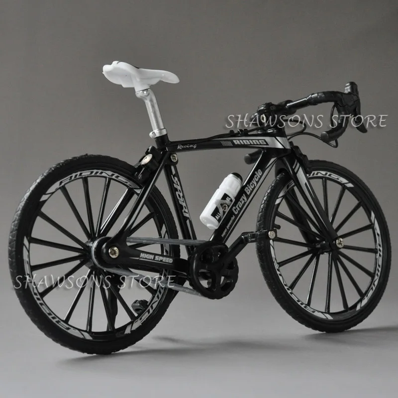 1:10 Scale Diecast Metal Bicycle Model Toys Racing Cycle Cross Road Bike Miniature Replica Collection