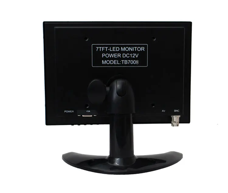 7inch LCD monitor display monitor Computer monitors with AV/VGA/BNC input LED digital screen