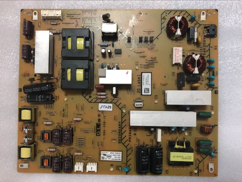 

power board for SZYLIJ free shipping 100% original for KDL-55HX750 APS-316(CH) 1-886-038-12 APS-316 power supply board instock