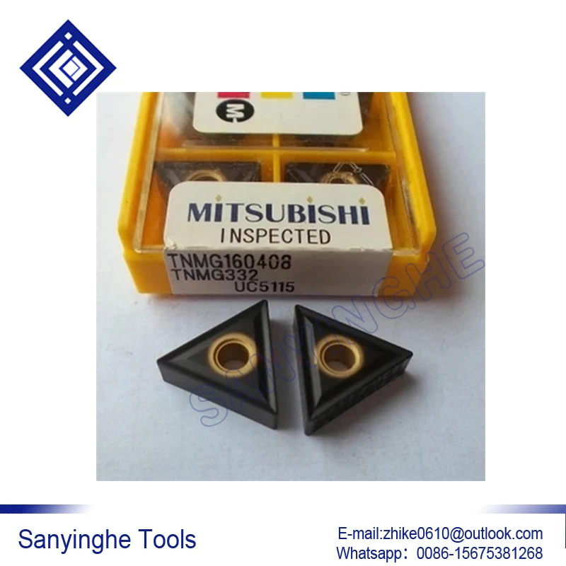 High quality 50pcs/lots TNMG160404 UC5115 / TNMG160408 UC5115 cnc carbide turning  inserts