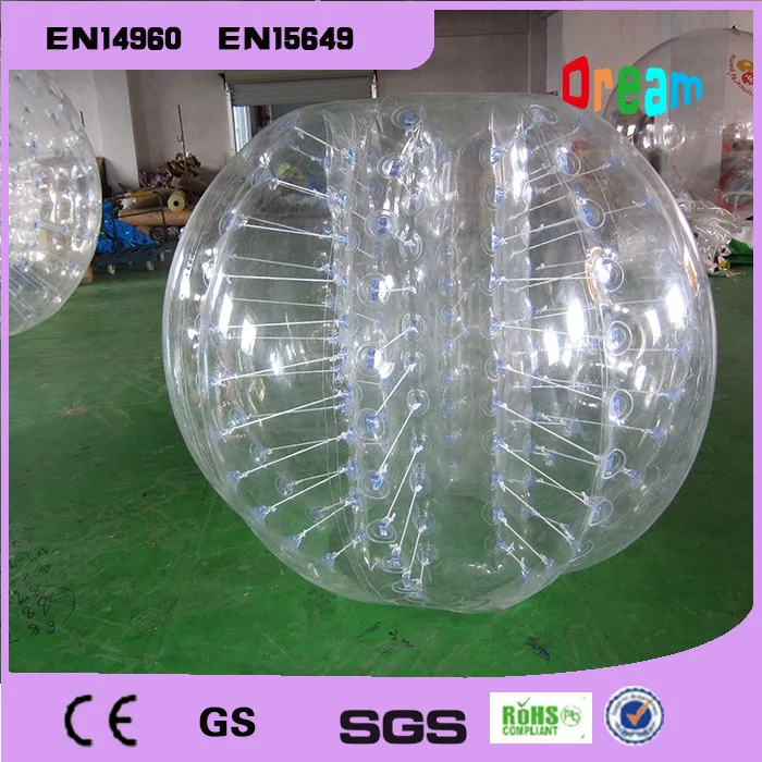 

Good Quality 1.5m TPU Inflatable Bubble Soccer Suit Loopy Ball Human Hamster Ball Zorb Body Ball Bubble Football For Sale