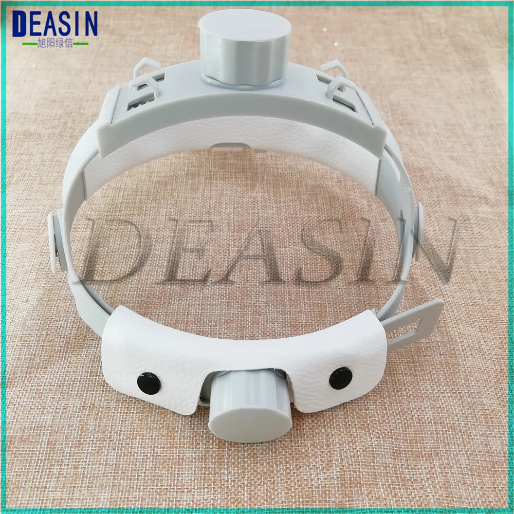 High quality Dental Surgical Binocular 3.5 X 420mm Leather Headband Loupe White