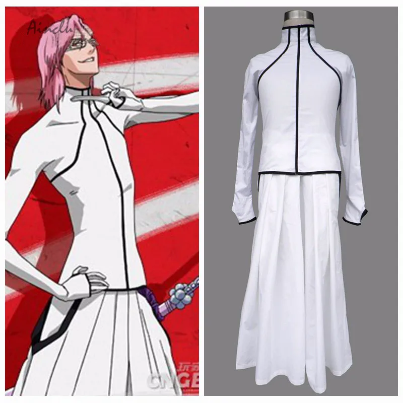 

Ainclu Customize for adults and kids Free Shipping Bleach Adult Inoue Orihime Cosplay Costume for Halloween Costume