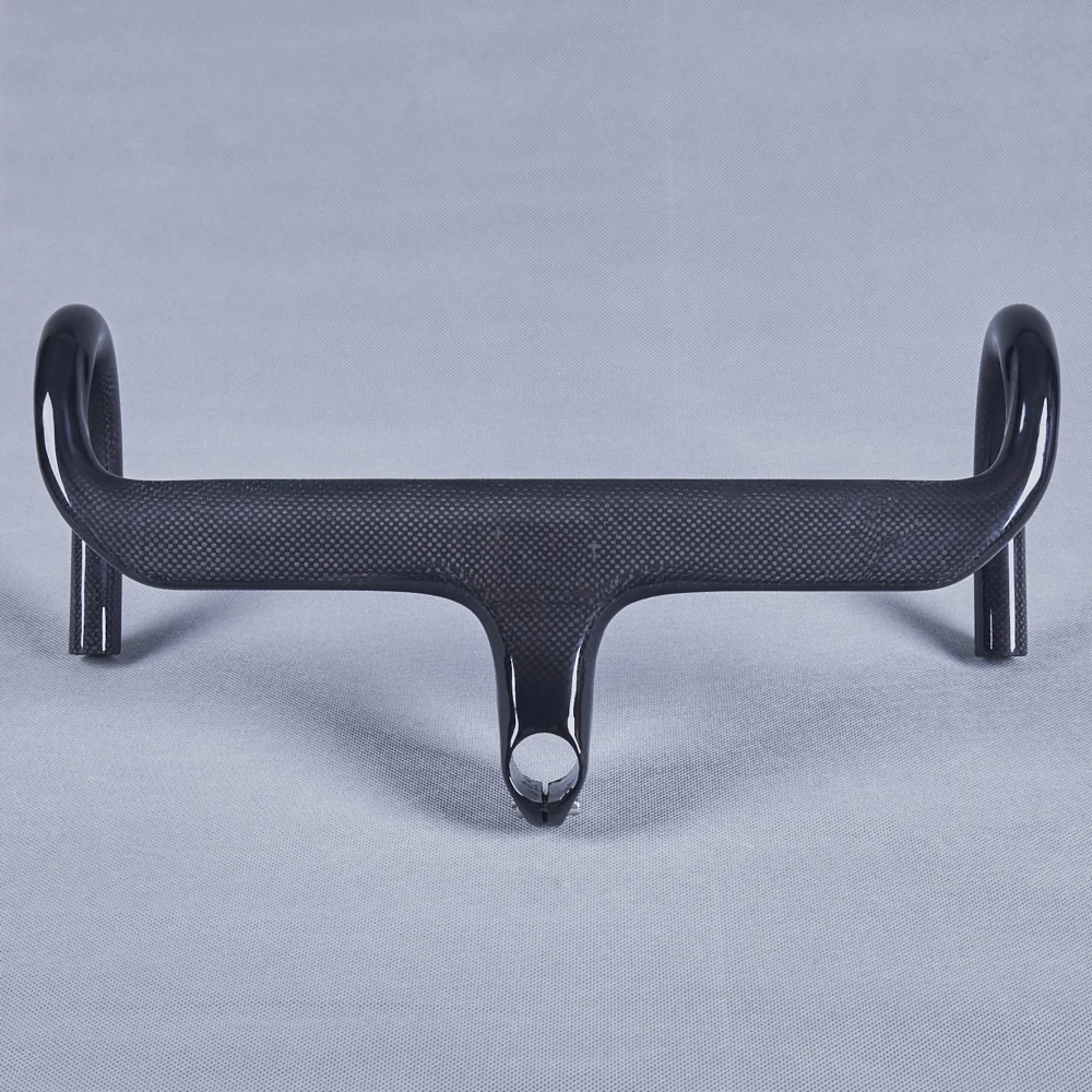 

Bicycle Handlebars Carbon Fiber Bike Road Integrated Handlebar With Stem 90/100/110/120mm For Fork Diameter 28.6mm