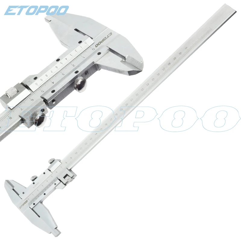 12inch 0-300mm Carbon Steel Vernier Caliper With Nip Jaws 300mm Slider Caliper 4ways Measuremet thickness Measuring Gauge