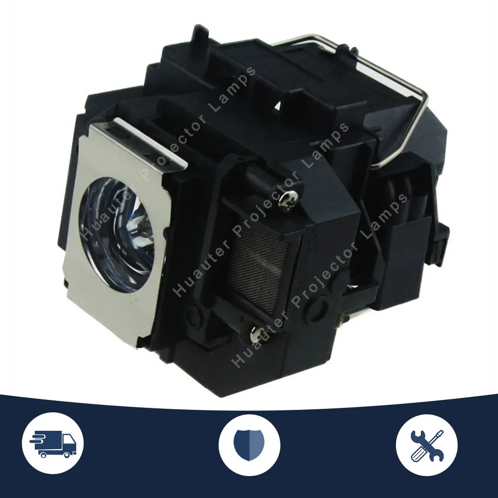 ELPLP55 V13H010L55 Projector Lamp with Housing for EPSON EB-S10 EB-S7 EB-S72 EB-S8 EB-S82 EB-S9 EB-S92 EB-W10 EB-W7 EB-W8 EB-W8D